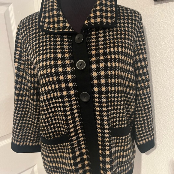 Mercer Street Jacket plaid tan and black - Picture 3 of 7